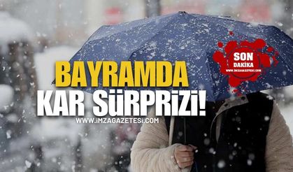 Bayramda Kar Sürprizi! Uzmanlar Uyardı!
