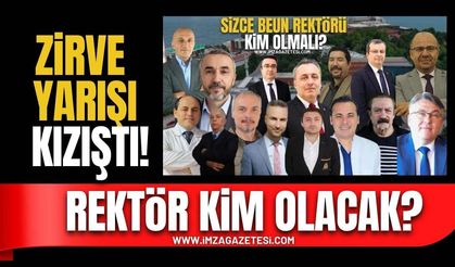 BEUN Rektörlük Anketinde Zirve Yarışı Kızıştı! Rektör Kim Olacak?