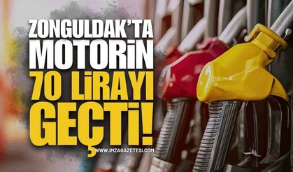 Zonguldak'ta Motorin 70 Lirayı Aştı!