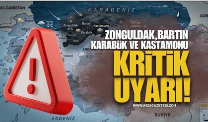 Zonguldak, Bartın, Karabük ve Kastamonu Hava Durumu Tahmini