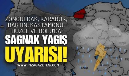 Zonguldak, Karabük, Bartın, Kastamonu, Düzce ve Bolu'da Hava Durumu!