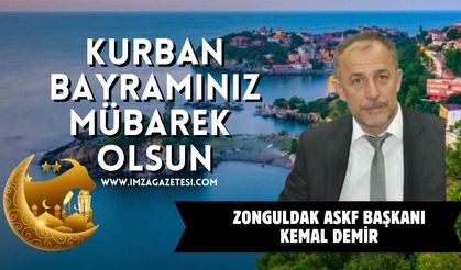 Kemal Demir Kurban Bayramı Mesajı