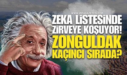 Zeka Listesinde Zirveye Koşuyor: Zonguldak Türkiye’de Kaçıncı Sırada!