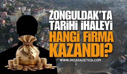 Zonguldak'ta Tarihi Projenin İhalesini Alan Firma Kim?