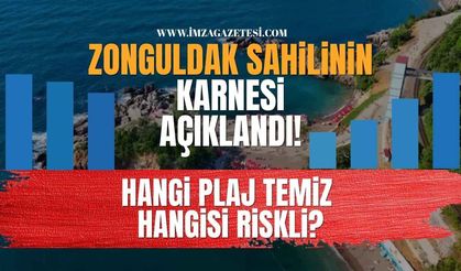 Zonguldak Sahillerinin Karnesi Açıklandı! Hangi Plaj Temiz, Hangisi Riskli?