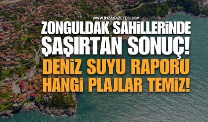 Zonguldak Sahillerinde Şaşırtan Sonuç: Bazı Plajlar “Zayıf” Çıktı!