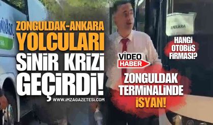 Zonguldak Terminalinde Mağduriyet İsyanı: Ankara Yolcuları Sinir Krizi Geçirdi!