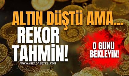Uzmanından Kritik Uyarı! Altın Düştü Ama O Günü Bekleyin!