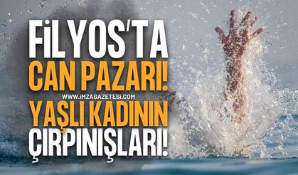 Filyos Plajı'nda Korku Dolu Anlar: Yaşlı Kadın Ölümden Döndü
