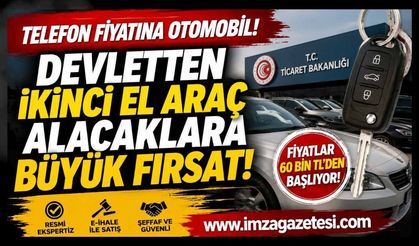 Telefon Fiyatına Otomobil! Devletten İkinci El Araç Alacaklara Büyük Fırsat!