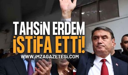 Zonguldak Belediye Başkanı Tahsin Erdem İstifa Etti
