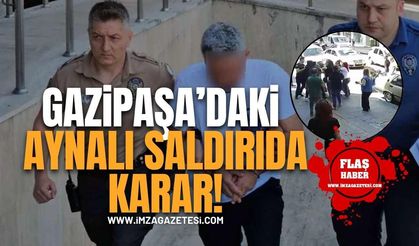 Gazipaşa'daki Trafik Tartışması D*hşete Dönüşmüştü! Sürücü Hakkında Karar!