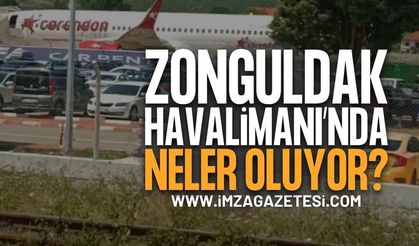 Zonguldak Havalimanı'nda 'Gurbetçi' Bereketi