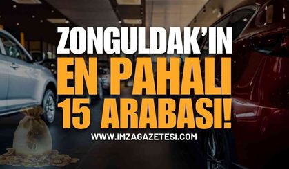 Zonguldak'ın En Pahalı 15 Arabası Listelendi