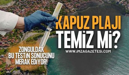 Zonguldaklıların Merak Ettiği Soru Yanıt Buldu: Kapuz Plajı'nın Suyu Temiz Mi?