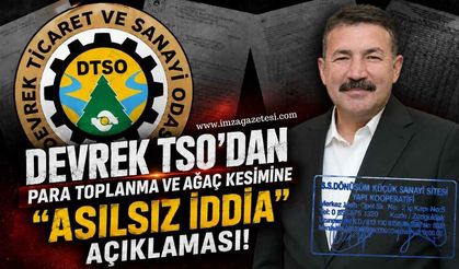 Devrek TSO'dan Para Toplanma ve Ağaç Kesimine "Asılsız iddia" Açıklaması!