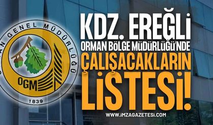 Kdz. Ereğli Orman İşletme Müdürlüğü İUP Kura Sonuçları Açıklandı! İşte Kazanan 16 Kişilik Liste