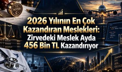 2026 Yılının En Çok Kazandıran Meslekleri: Zirvedeki Meslek Ayda 456 Bin TL Kazandırıyor