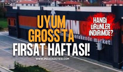Çaycuma Uyum Gross’ta Fırsat Haftası! 28 Eylül-4 Ekim’de Hangi Ürünler İndirimde?