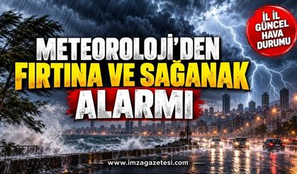Meteoroloji'den Fırtına ve Sağanak Alarmı: İl İl Güncel Hava Durumu