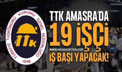 TTK Amasra’da 19 İşçi İşbaşı Yapıyor!