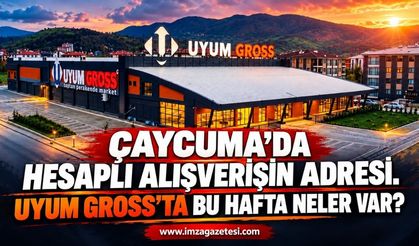 Çaycuma’da Hesaplı Alışverişin Adresi. Uyum Gross’ta Bu Hafta Neler Var?