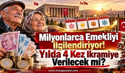 Milyonlarca Emekliyi İlgilendiriyor. Yılda 4 Kez İkramiye Verilecek mi?