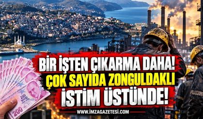 Bir İşten Çıkarma Daha! Çok Sayıda Zonguldaklı İstim Üstünde!