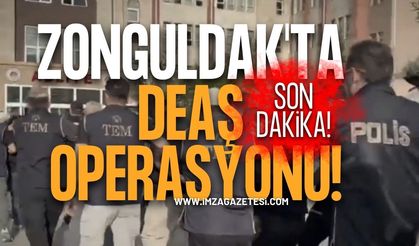 Zonguldak dahil 8 ilde DEAŞ operasyonu
