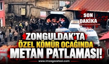 Zonguldak'ta Özel Kömür Ocağında Metan Patlaması!