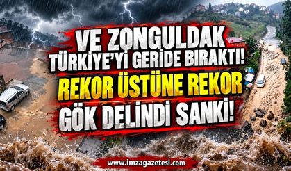 Ve Zonguldak Türkiye’yi Geride Bıraktı. Rekor Üstüne Rekor Gök Delindi Sanki!