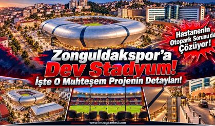 Zonguldakspor’a Dev Stadyum. İşte O Muhteşem Projenin Detayları.