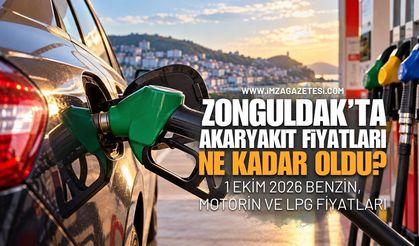 Zonguldak’ta Akaryakıt Fiyatları Ne Kadar Oldu? 1 Ekim 2026 Benzin, Motorin ve LPG Fiyatları