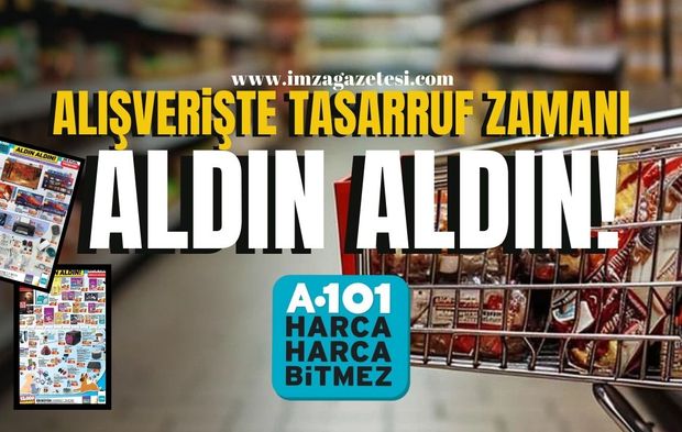 A101 Eylül İndirimleriyle Alışverişte Tasarruf Zamanı...Aldın aldın...Bu fırsat kaçmaz!