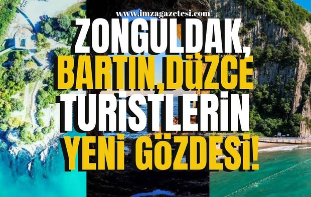 Zonguldak, Bartın, Düzce, turizmin çemberinde! Akdeniz’in rakibi Karadeniz’deki o yerler...