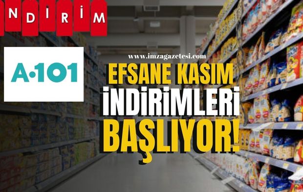 A-101'de efsane kasım indirimleri başlıyor! Karavan, Motosiklet ve Ev İhtiyaçlarında Büyük Fırsatlar!