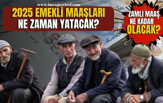 Gözler SGK'da! 2025’te Emekli Maaşları Hangi Gün Yatacak? Zamlı Maaş Ne Kadar Olacak?