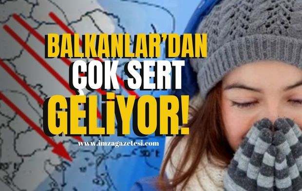 Meteoroloji uyardı! Balkanlar'dan geliyor... 10 gün sürecek...Önleminizi alın!