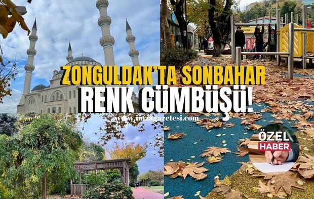 Zonguldak’ta sonbahar renk cümbüşü!