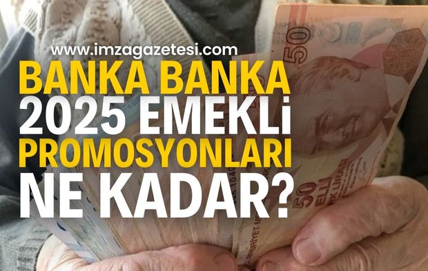 2025 Emekli Promosyonları: Hangi Banka Ne Kadar Ödeme Yapıyor?