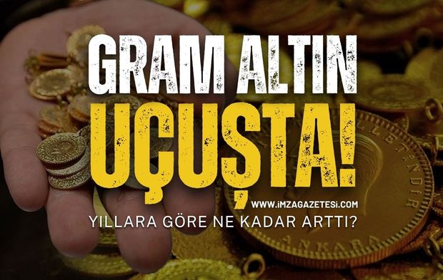 Gram Altın Uçuşta İşte Yıllık Fiyat Artış Listesi!