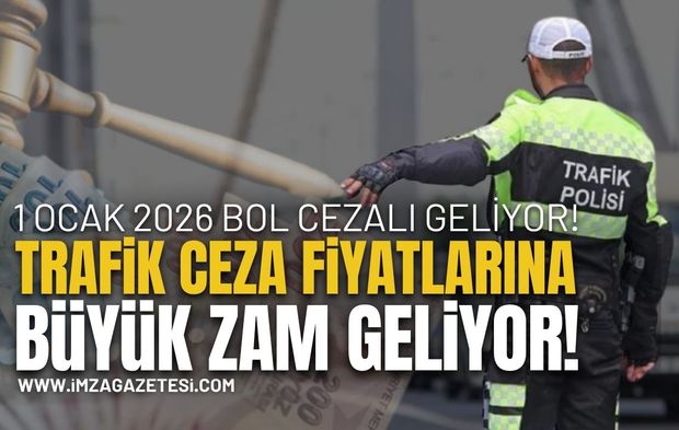 1 Ocak 2026’da Yürürlüğe Girecek Trafik Cezaları!