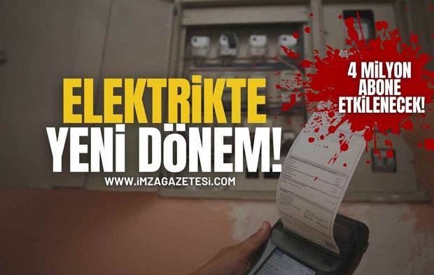 Elektrikte Dijital Dönüşüm Başlıyor! 4 Milyon Aboneyi Etkileyecek!