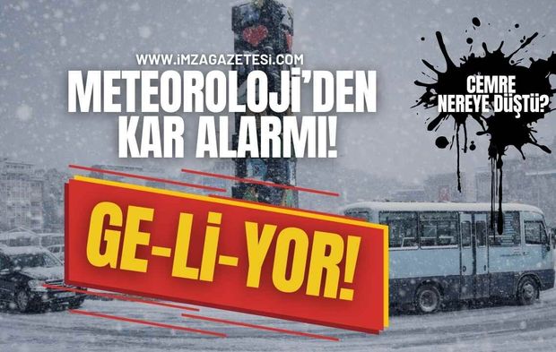 Meteoroloji'den Kritik Uyarı! Cemre Nereye Düştü? Kar Geri Geliyor!