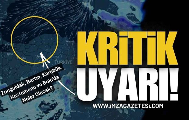 Zonguldak, Bartın, Karabük, Kastamonu ve Bolu Hava Durumu