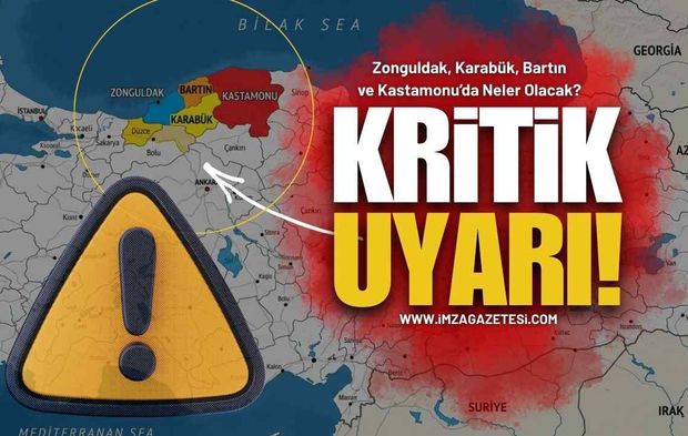 Zonguldak, Karabük, Bartın ve Kastamonu Hava Durumu