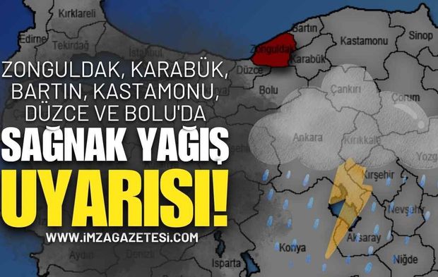 Zonguldak, Karabük, Bartın, Kastamonu, Düzce ve Bolu'da Hava Durumu!