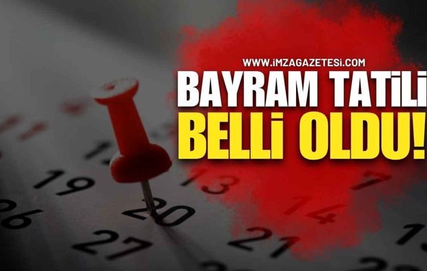 Kabine Toplantısı Sona Erdi: Bayram Tatili Belli Oldu!
