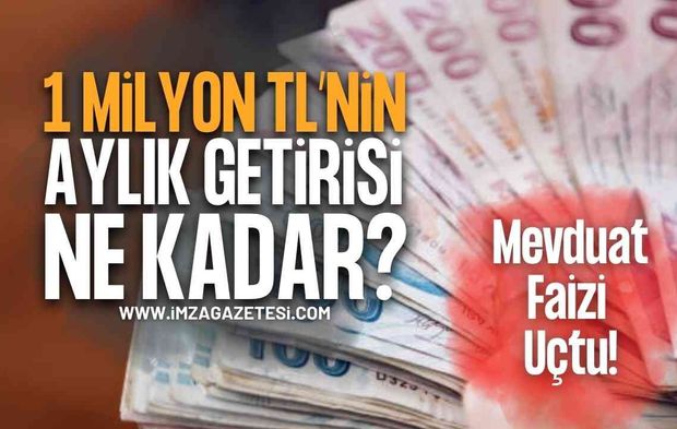 1 Milyon TL'nin 32 Günlük Mevduat Faizi Uçtu! Yüzde 47 Rekoru: İşte Banka Banka Güncel Getiri Hesaplaması