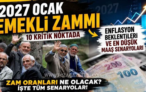 2027 Ocak Emekli Zammı: 10 Kritik Noktada Enflasyon Beklentileri ve En Düşük Maaş Senaryoları
